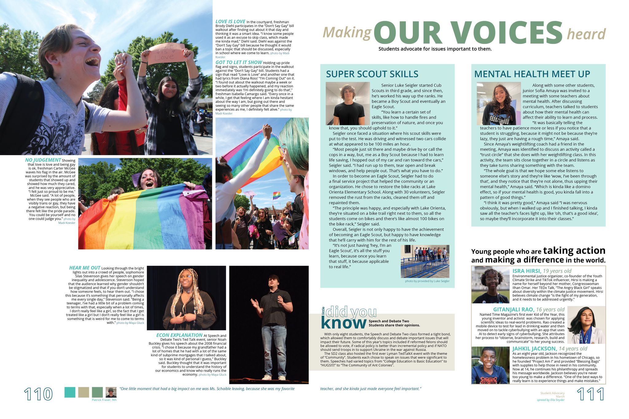 Estudiantes de Lyman High School en Florida ganan la batalla para mantener fotos con la bandera